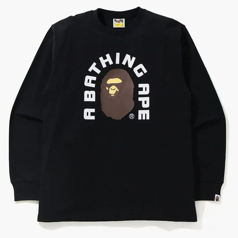 Bape College 2020 l/s tea black