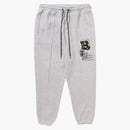 Bape College Badges Sweatpants Gray