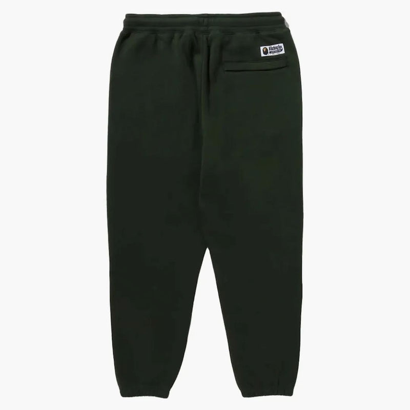 Bape College odznaky tepláky zelené