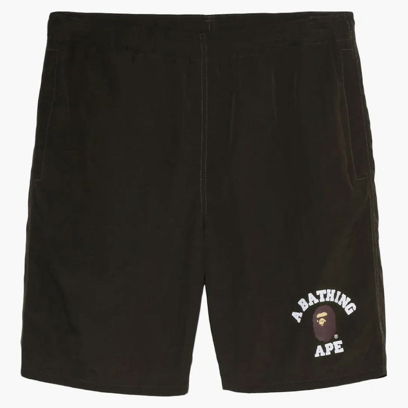 Bape College Beach Online Exclusive Shorts Olive Drab