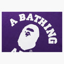 Bape College Crewneck Purple