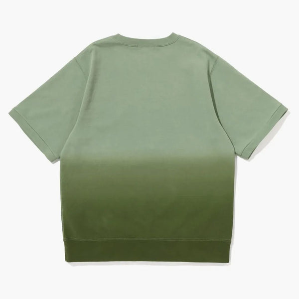 Bape College Gradation S/S Sweat Crewneck Green