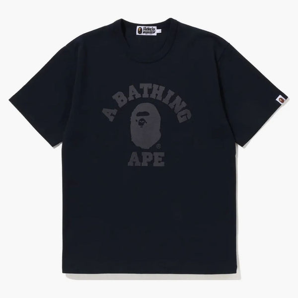 Bape College Heavy Weight Tea Navy