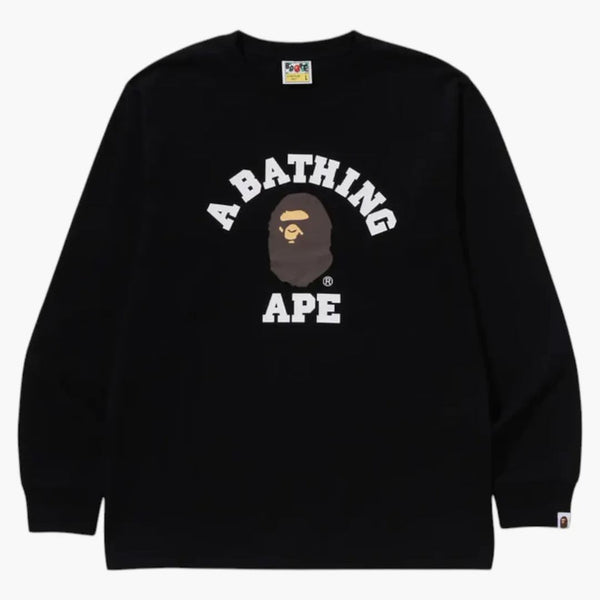 Černý čaj Bape College L/S (SS25)