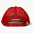 Bape College Mesh Cap Red