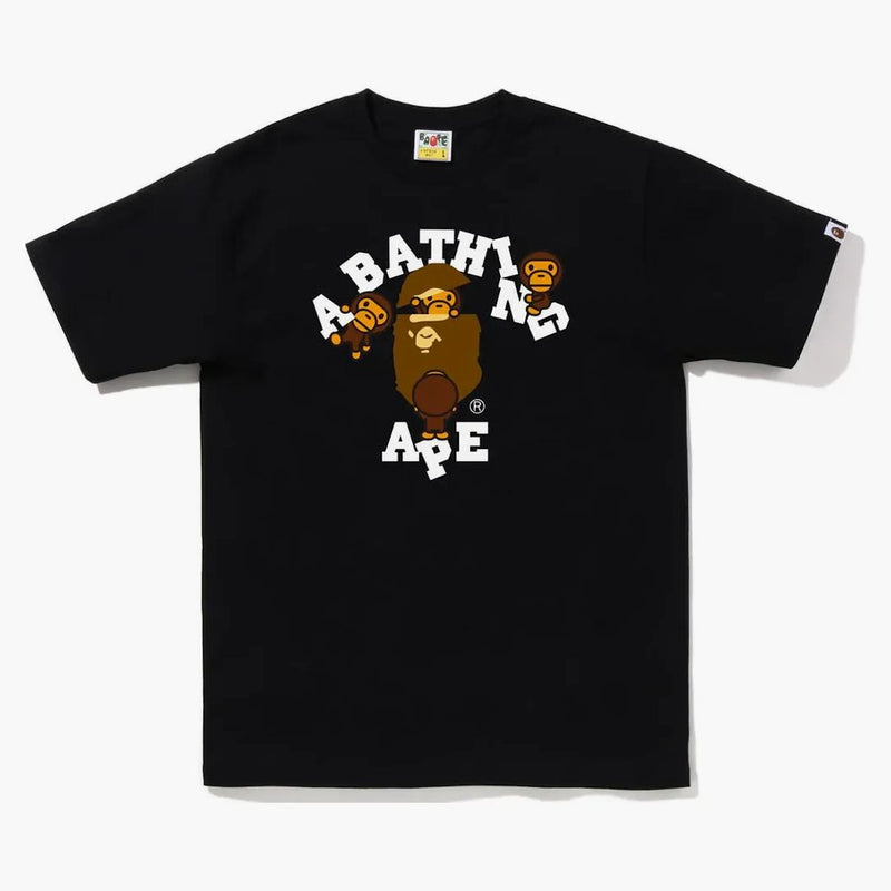 Bape College Milo Tea (FW22) Black