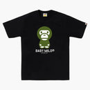 Bape College Monogram Baby Milo Té negro/verde