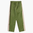 Bape College Monogram Relaxed Fit Pants Olivedrab