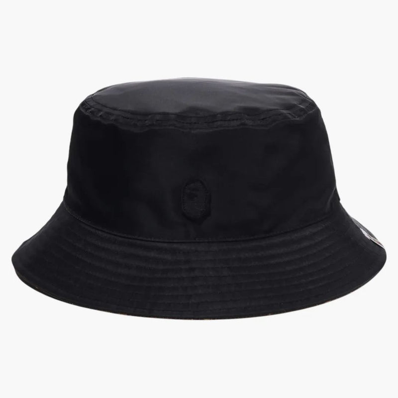 BAPE College Monogram reversibelt spänne har svart