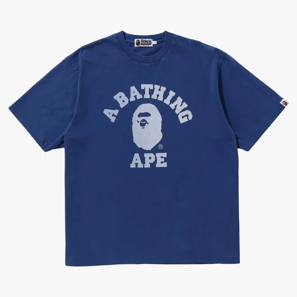 Bape College Overdye Tea Blue