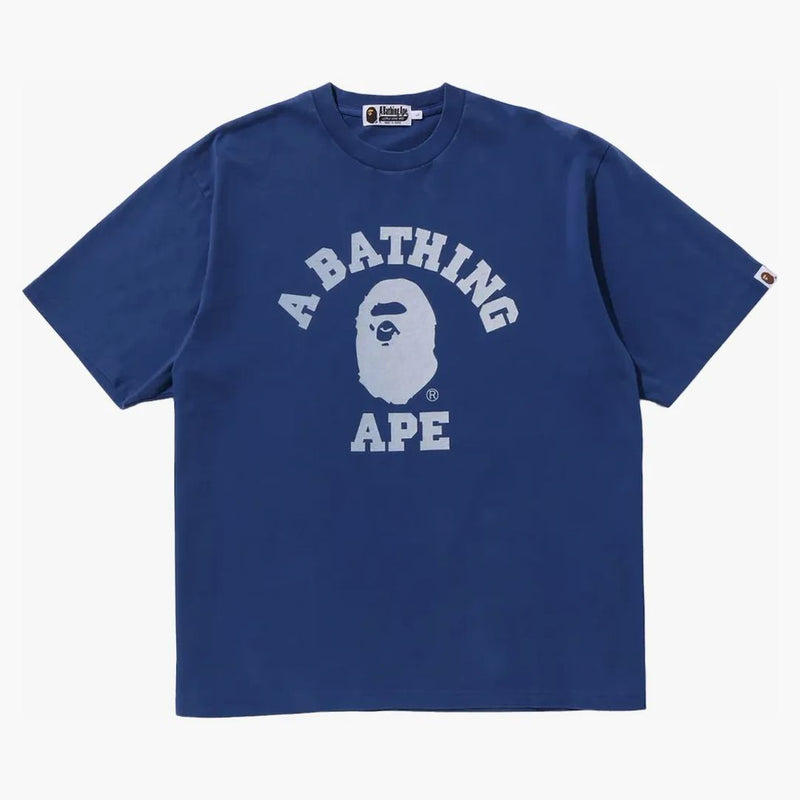 Bape College Overdye Tea Blue