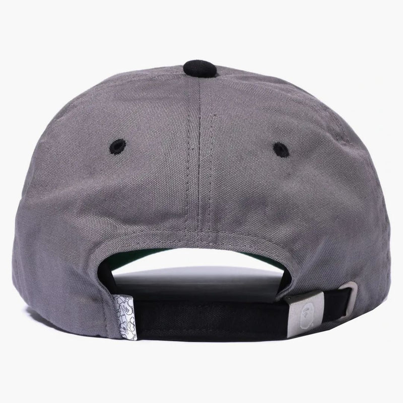 Bape College Panel Cap (SS22) Gray