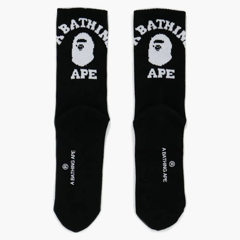 Bape College Socks (FW21) Černá