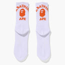 Bape College Socks (FW21) Orange