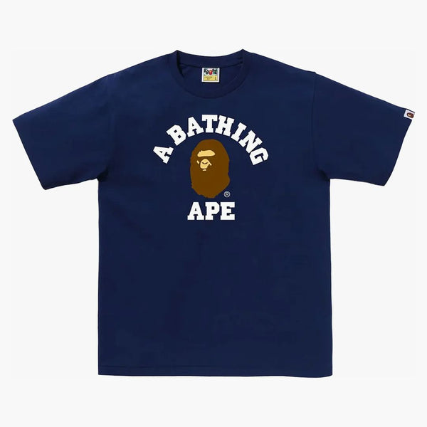 Bape College Tea (SS24) Navy