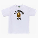 Bape College Tee (ss24) White