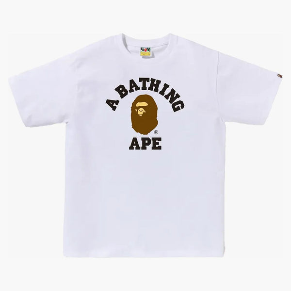 Bape College Tea (SS24) bílá
