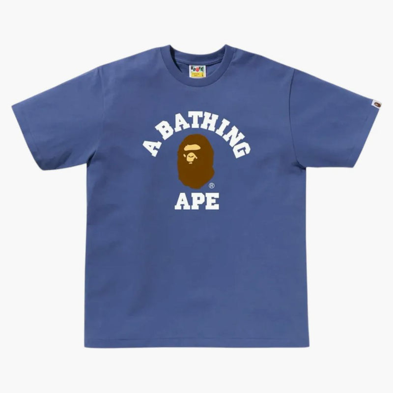 Bape College Tea (SS25) Navy