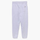 Bape College Wide Fit Sweat Pants Light Grey