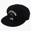 Bape College Wool Cap Black