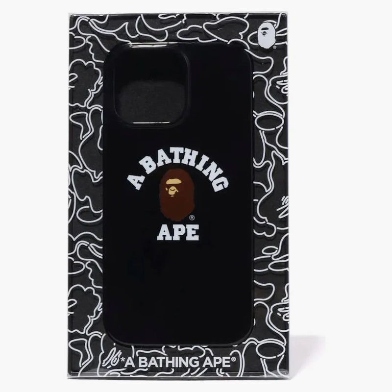BAPE College iPhone 16 Pro Max Case Black
