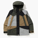 Bape Color Block Cordura Snowboard Jacket Multi
