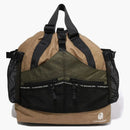 Bape Color Block Multi Bag Beige