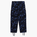 Bape Color Camo 6 Pocket Pants Navy