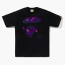 Bape Color Camo Ape Face Tea Black/Purple