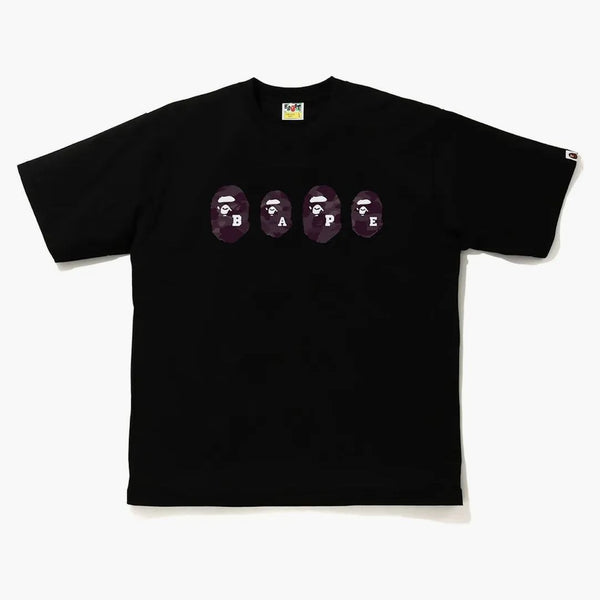 Bape Color Camo Ape Head Relaxed Tea Black/Burgundy