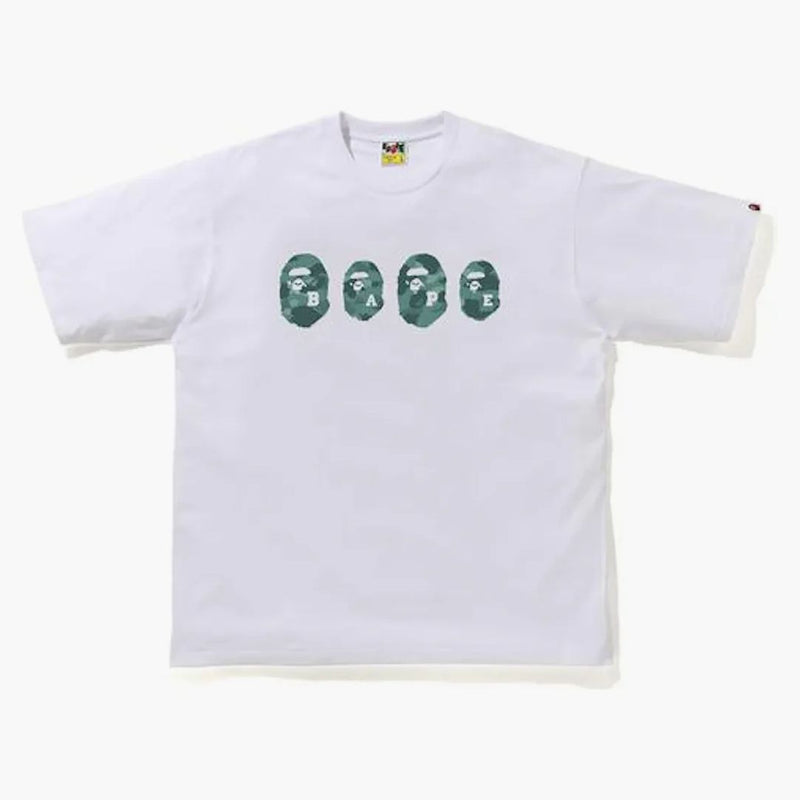 Bape Color Camo Ape Head Relaxed Tea White/Green