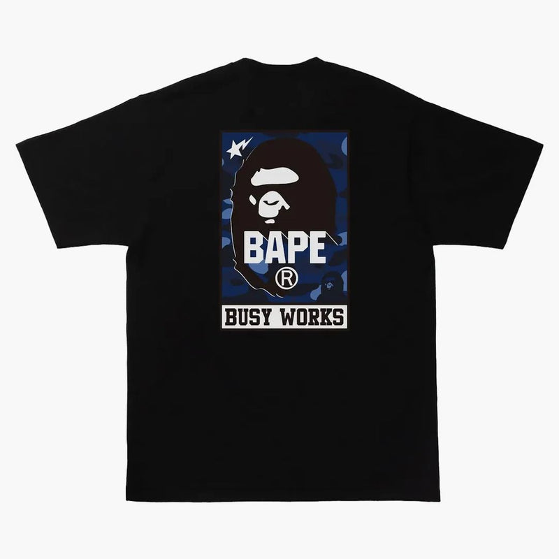 Bape Color Camo Bape Busy Works Tea Black/Navy