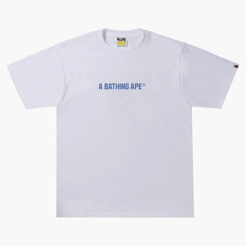 Bape Color Camo Bape Busy Works Tee White/navy