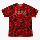 BAPE Color Camo Bape Tea (FW22) Röd