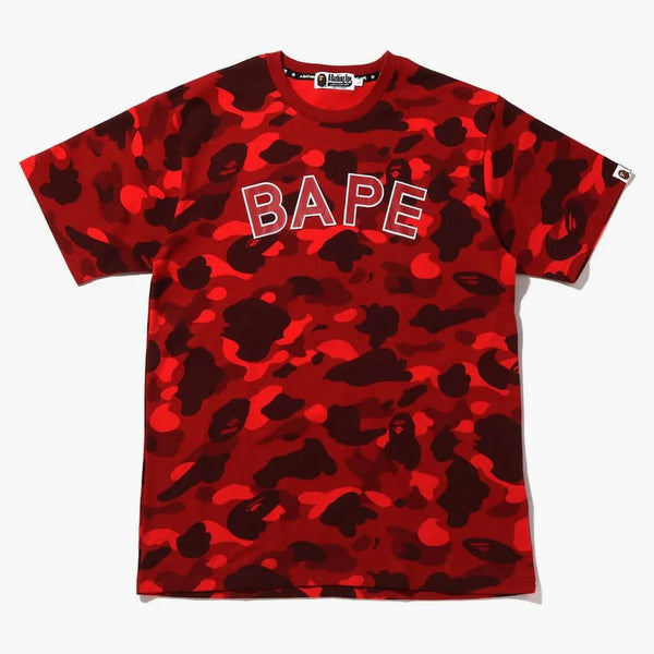 Bape Color Camo Bape Tea (FW22) Red