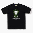 Bape Color Camo Baby Milo Tee (fw22) Black Green
