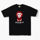 Bape Color Camo Baby Milo Tea (FW22) Black Red