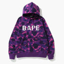Bape Color Camo Bape Pullover Hoodie (SS23) Purple