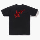 Bape Color Camo Bapesta Logo T-Shirt Black