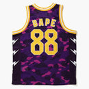 Bape Color Camo Basketball Tank Top (SS20) Purple