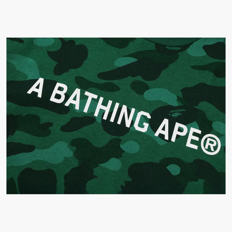 Bape Color Camo Bathing Ape Relaxed Fit Tee Green