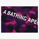 Bape Color Camo koupání lidoop uvolněné fit čaje fialové