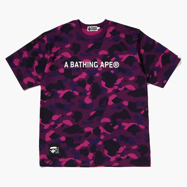 Bape Color Camo Bathing Ape Relaxed Fit Tea Purple