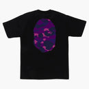 Bape Color Camo Big Ape Head Tee Black/purple