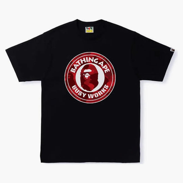 BAPE COLORE CAMO CAMO OPERAZIONI TEA (SS22) Black Double Red
