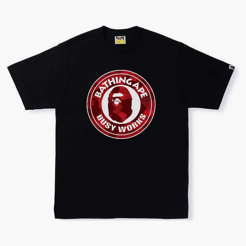 BAPE COLORE CAMO CAMO OPERAZIONI TEA (SS22) Black Double Red