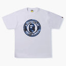 Bape Color Camo Busy Works Tea (SS22) White Double Navy