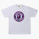 Bape Color Camo Busy Works Tea (SS22) White Double Purple