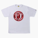 Bape Color Camo Busy Works Tea (SS22) White Double Red