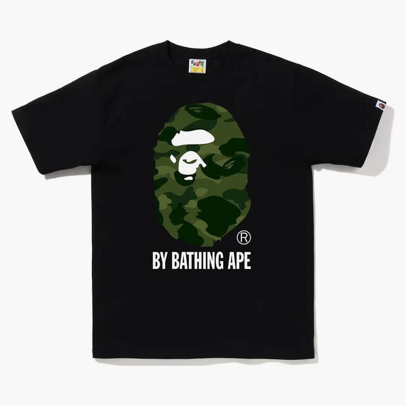 Bape Color Camo by Bathing APE TEE (FW22) Negro verde